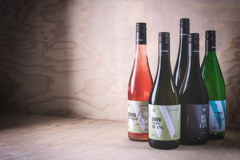 Design der Etiketten vom Weingut aus Edesheim, Pfalz - Design der Etiketten, Logo und Branding, Weinmarketing von der Designagentur Yummy Stories