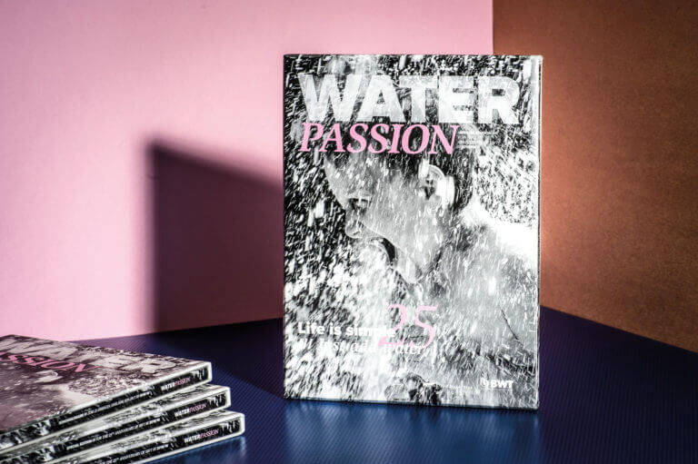 Corporate Publishing, Editorial Design und Redaktion Kunden Magazin Water Passion der BWT AG Mondsee von der Designagentur Yummy Stories