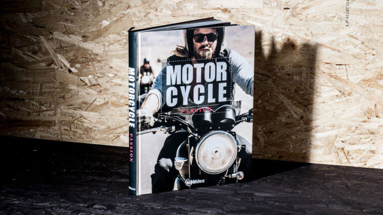 Editorial Design vom Buch Motorcycle Passion - Buchgestaltung von der Designagentur Yummy Stories  